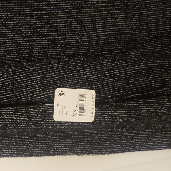 SALE!!! Free People Oversized Charcoal Gray Scoop Neck Sweater Long Sleeve - Picture 5 of 5